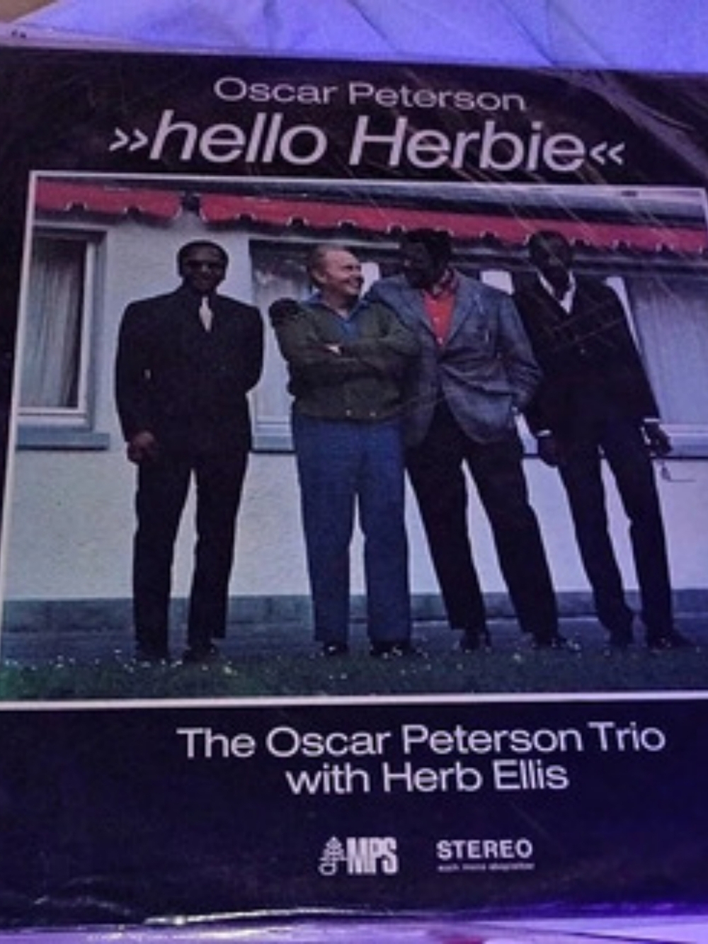 MPS Hello Herbie Oscar Peterson Trio Vinyl Record Like New
